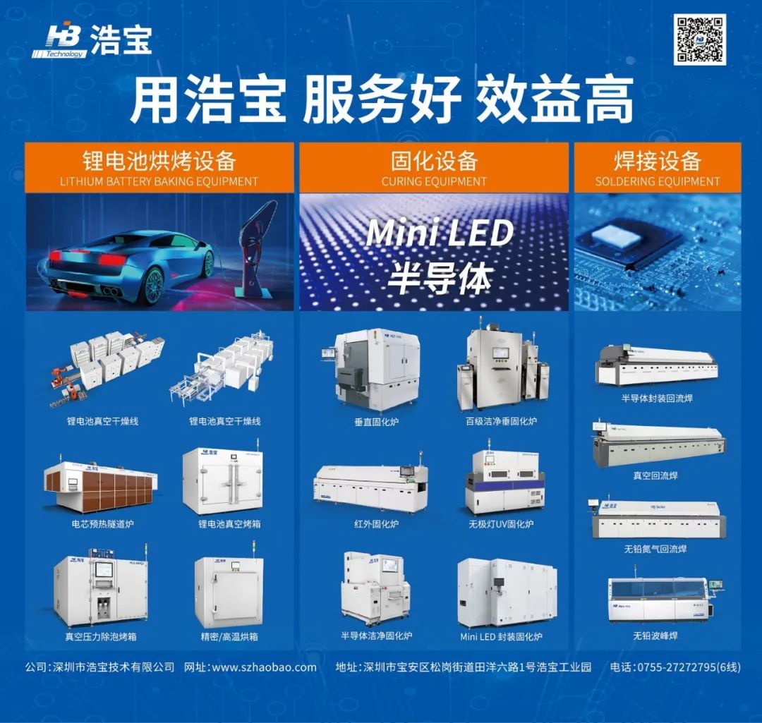 浩寶公司三大類設(shè)備