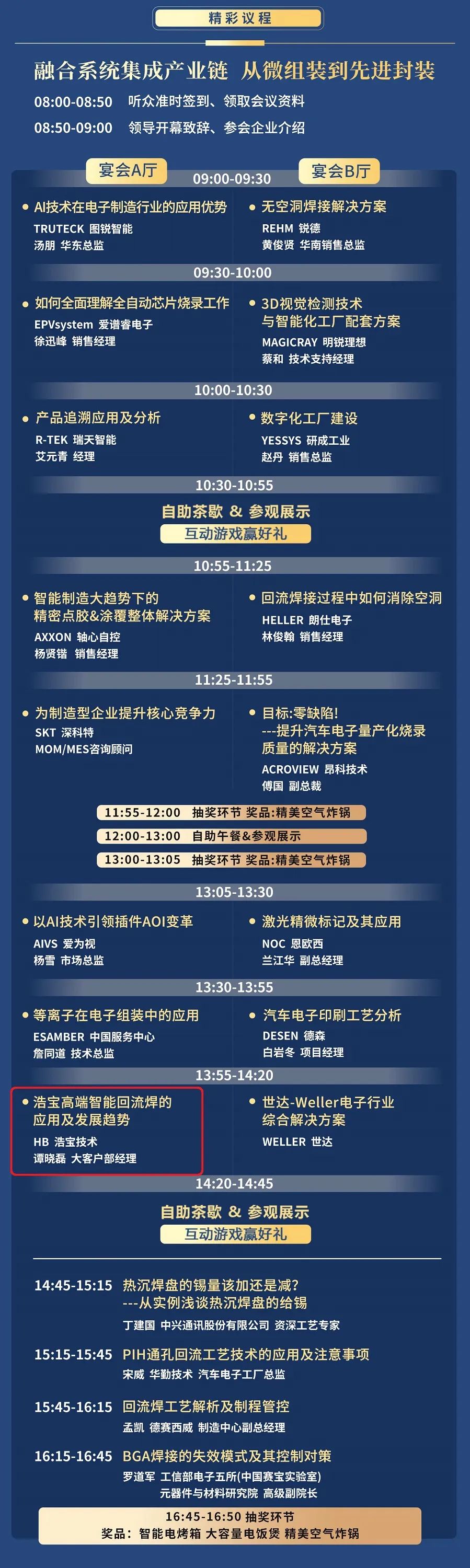 惠州CEIA研討會會議議程1