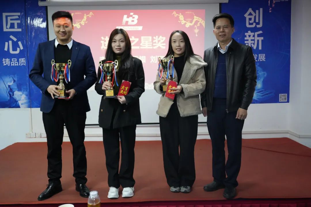 浩寶技術(shù)2023營銷年會進步之星獎